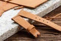 Handmade nubuck leather products