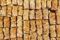 Handmade oriental sweets on the market in Jerusalem. Market