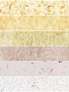 Handmade paper banners Royalty Free Stock Photo