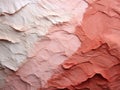 Handmade Paper in Salmon Pink with Coarse Fibers - AI Generated
