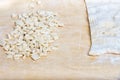 Handmade pasta called Gnocchetti Royalty Free Stock Photo