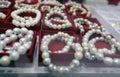 Handmade pearl bracelet from lombok