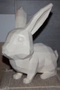 Decorative polygonal rabbit