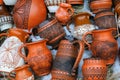 Handmade pottery Royalty Free Stock Photo