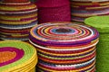 Handmade raffia baskets, Madagascar