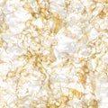 Handmade rice paper texture with metallic gold swirl flecks. Seamless washi sheet background. For luxe wedding texture