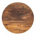 Handmade round wooden pallets. Wooden pallet texture background. Wooden plank natural texture background.