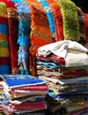 Handmade rugs, Pampaneira, Spain. Royalty Free Stock Photo