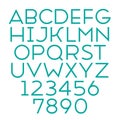 Handmade sans-serif font