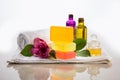 Handmade soap or Ayurvedic soap Royalty Free Stock Photo