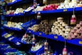 Handmade soaps for sale at a bazaar in Morocco