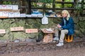 Handmade souvenir shop at Bamboo forest of Arashiyama