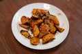 Handmade university sweet potato Royalty Free Stock Photo
