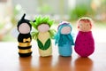 Handmade Waldorf soft toys.