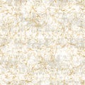 Handmade white gold metallic rice sprinkles paper texture. Seamless washi sheet background. Sparkle wedding texture