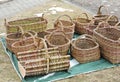 Handmade wicker baskets