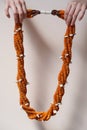 Handmade women necklace. Women accessory