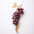 Handmade Wood Grape Sculpture: Photorealistic Minimalist Nostalgiacore Carving