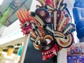 Handmade Wood Wall Sri Lankan Traditional Carved Mask