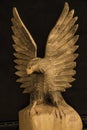 Handmade Wooden Eagle