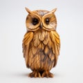 Handmade Wooden Owl In Angura Kei Style