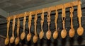 Handmade wooden spoons