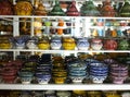 Handpainted ceramics and pottery