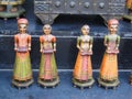 Handpainted dolls of Rajput princes