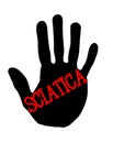 Handprint sciatica