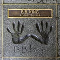 B.B. King Handprints