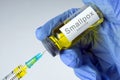 Smallpox vaccine Royalty Free Stock Photo