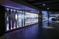 Hands Digital art in Place des Arts CinquiÃÂ¨me salle hallway in Montreal Royalty Free Stock Photo