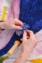 Hands felting