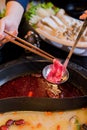 Hands on frame hot pot hotpot szechuan chongqing