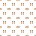 Hands in handcuffs pattern, cartoon style Royalty Free Stock Photo