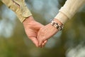 Hands held together Royalty Free Stock Photo