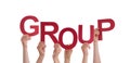 Hands Holding Group Royalty Free Stock Photo