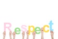The word Respect Royalty Free Stock Photo