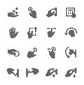 Hands icons