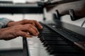 Hands of a keyboarder Royalty Free Stock Photo