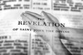 Hands Praying New Testament Scriptures from the Bible Book of Revelation