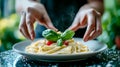 AI-Generated Pasta Dish Royalty Free Stock Photo
