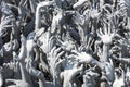 Hands Statue from Hell in Wat Rong Khun at Chiang Rai