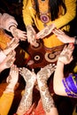 Mehendi Rasm Royalty Free Stock Photo