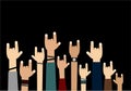 Hands up Royalty Free Stock Photo