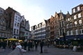 Handschoenmarkt square in front of the Antwerp Cathedral