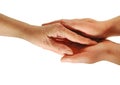 A handshake Royalty Free Stock Photo