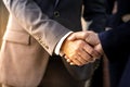 Business deal mergers and acquisitions Royalty Free Stock Photo