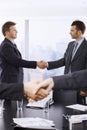 Handshake in closeup Royalty Free Stock Photo