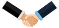 Handshake color icon. Business deal. Successful agreement